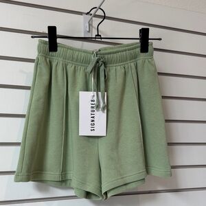 Signature8 Women's Mint Green Athletic Shorts